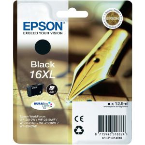 Kartuša Epson T1631 (16XL), črna (black), original