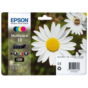 Kartuša Epson T1806 (18), CMYK, štiri pakete, multipack, original