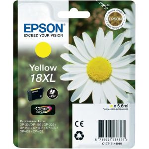 Kartuša Epson T1814 (18XL), rumena (yellow), original