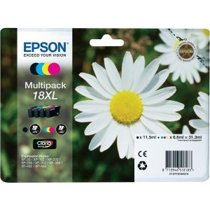 Kartuša Epson T1816 (18XL), CMYK, štiri pakete, multipack, original