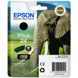 Kartuša Epson T2421 (24), črna (black), original