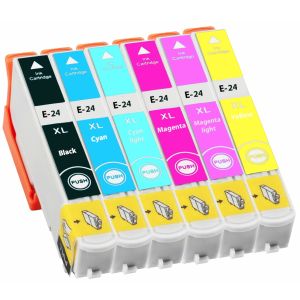 Kartuša Epson T2428 (24), CMYK + LC + LM, šest paketov, multipack, alternativni