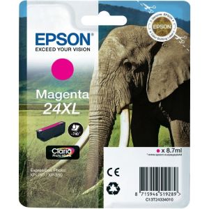 Kartuša Epson T2433 (24XL), magenta, original