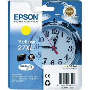 Kartuša Epson T2714 (27XL), rumena (yellow), original