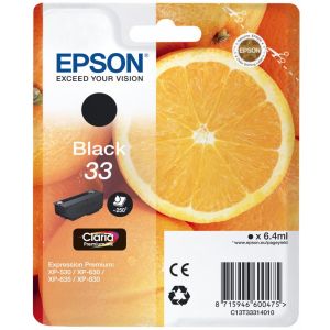 Kartuša Epson T3331 (33), črna (black), original