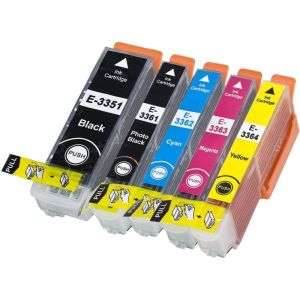 Kartuša Epson T3357 CMYK + PB, pet paketov, multipack, alternativni