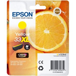 Kartuša Epson T3364 (33XL), rumena (yellow), original