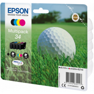 Kartuša Epson 34, T3466, C13T34664010, multipack, original