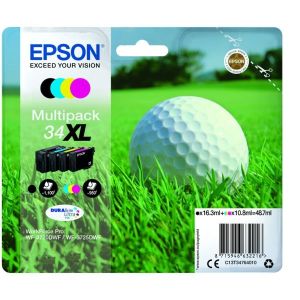 Kartuša Epson T3476 (34XL), CMYK, štiri pakete, multipack, original