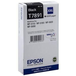 Kartuša Epson T7891, črna (black), original