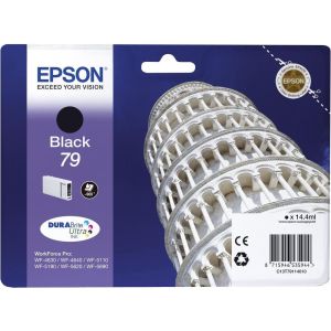 Kartuša Epson T7911 (79), črna (black), original