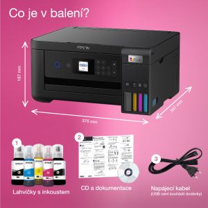 Epson EcoTank/L4260/MF/Črnilo/A4/WiFi/USB C11CJ63409