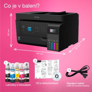 Epson EcoTank/L5590/MF/Črnilo/A4/LAN/WiFi/USB C11CK57403