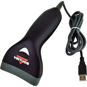 CCD čitalnik Virtuos HT-10, USB (ključ. RS-232 emulacija) črn EH02G0001