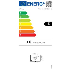 HP/V27ie G5/27"/IPS/FHD/75Hz/5ms/črna/2R 6D8H2AA#ABB