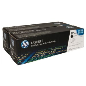 Toner HP CB540AD (125A), dvojni paket, črna (black), originalni