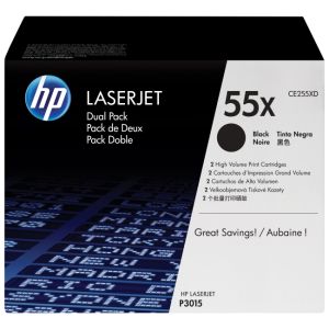 Toner HP CE255X (55X), črna (black), originalni