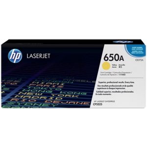 Toner HP CE272A (650A), rumena (yellow), originalni