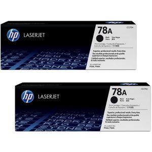 Toner HP CE278AD (78A), dvojni paket, črna (black), originalni