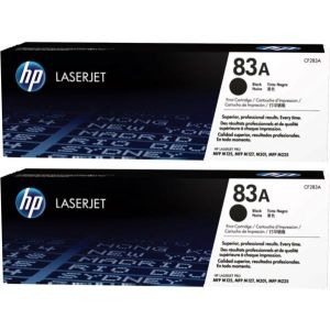 Toner HP CF283AD (83A), dvojni paket, črna (black), originalni