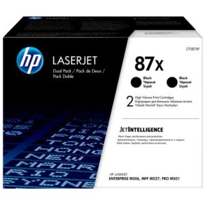 Toner HP CF287XD (87XD), dvojni paket, črna (black), originalni