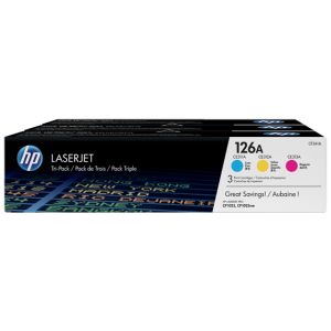 Toner HP CF341A (126A), trojni paket, multipack, originalni