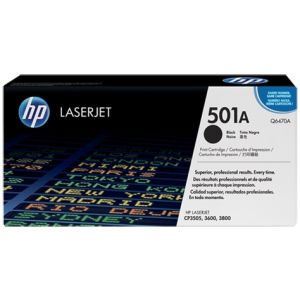 Toner HP Q6470A (501A), črna (black), originalni