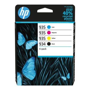 Kartuša HP 934 + 935, 6ZC72AE, CMYK, 4-pack, multipack, original