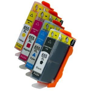 Kartuša HP 655 CMYK, štvorbalenie, multipack, alternativni