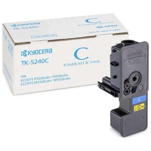 Toner Kyocera TK-5240C, 1T02R7CNL0, cian (cyan), originalni