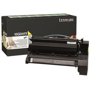 Toner Lexmark 15G041Y (C752), rumena (yellow), originalni