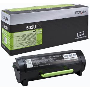 Toner Lexmark 502U, 50F2U00 (MS510, MS610), črna (black), originalni