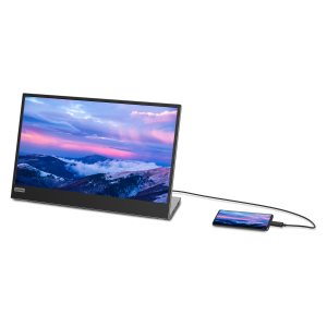 Lenovo / mobilni monitor L15 / 15,6 "/ IPS / FHD / 60Hz / 14ms / črn / 3R 66E4UAC1WL