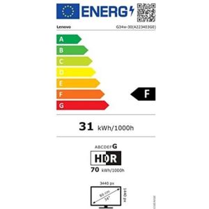 Lenovo/G34w-30/34"/VA/3440x1440/170Hz/0,5ms/črna/3R 66F1GAC1EU