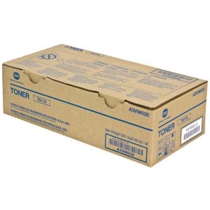 Toner Konica Minolta TN118, A3VW050, dvojni paket, črna (black), originalni