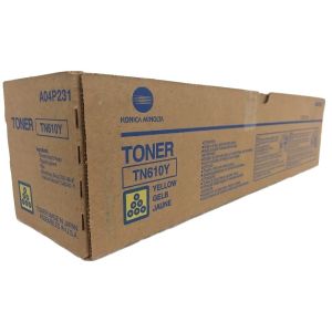 Toner Konica Minolta TN610Y, A04P250, rumena (yellow), originalni