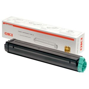 Toner OKI 01103402 (Type 9, B4100, B4200, B4300, B4350), črna (black), originalni