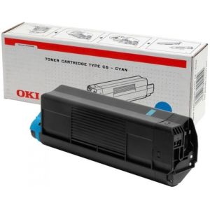 Toner OKI 42804515 (Type C6L, C3100), cian (cyan), originalni