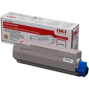 Toner OKI 43865722 (C5850, C5950, MC560), magenta, originalni