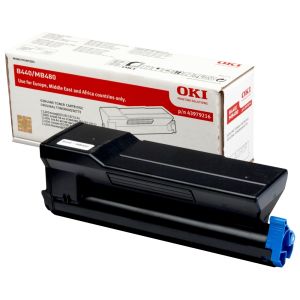 Toner OKI 43979216 (B440, MB480), črna (black), originalni