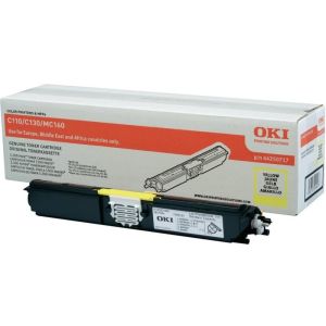 Toner OKI 44250717 (C110, C130, MC160), rumena (yellow), originalni