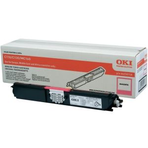 Toner OKI 44250718 (C110, C130, MC160), magenta, originalni