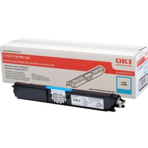 Toner OKI 44250719 (C110, C130, MC160), cian (cyan), originalni