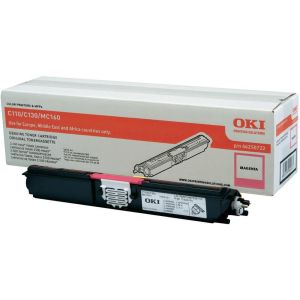 Toner OKI 44250722 (C110, C130, MC160), magenta, originalni