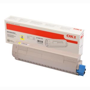 Toner OKI 46471101, C823, C833, C843, rumena (yellow), originalni