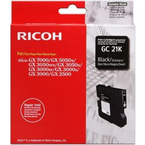 Kartuša Ricoh GC21K, 405532, črna (black), original