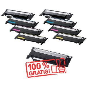 Toner 2 x Samsung CLT-P404C + CLT-K404S ZADARMO, multipack, alternativni