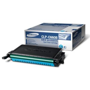 Toner Samsung CLP-C660B, cian (cyan), originalni