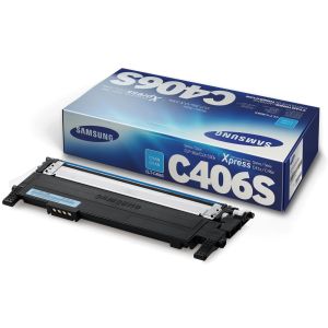 Toner Samsung CLT-C406S, cian (cyan), originalni