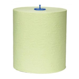Papirnate brisače v 2-slojni roli. TORK Matic zelena H1, kolut 150 m (6 kos)